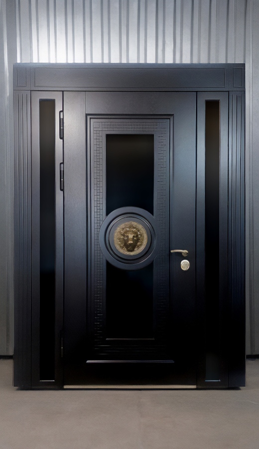 Со стеклами по бокам