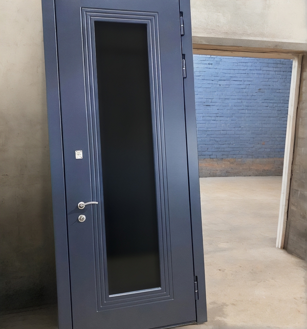 Остекленная дверь МДФ